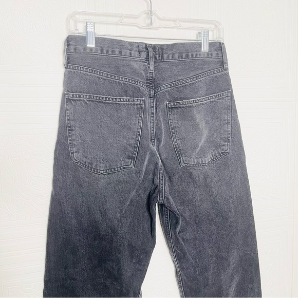 AGOLDE Black 90’s Mid Rise Straight Jeans 25 100% cotton 29” inseam - Picture 8 of 8